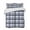 Blue, variant on Quilts King Size, Blue Black Plaid Soft Comforter Bedding Set for Bed, Farmhouse Blue Black Checkered Lightweight Quilted Bedspread with Pillow Cover(2 Pieces) for All Season, 96x106 Inch