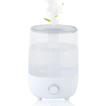 Homing 4L Cool Mist Ultrasonic Humidifier, 300 Sq ft Coverage, White