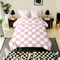 thumbnail image 2 of Erosebridal Plaid Buffalo Bedding Sets Full Size, Checkered Comforter Sets with Sheets, Rectangle Room Decor, Reversible 7-Piece, 2 of 5