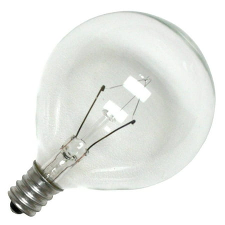Sylvania 13618 - 25G16.5C 120V G16 5 Decor Globe Light Bulb