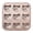 B, variant on Rose Gold Non Stick 9 Cavity Cake Pan Animal Mold PRYESS, Cake Pan Baking Tray Non-Stick Pan for Baking, Cupcake, Oven, Non Stick, (Style B)