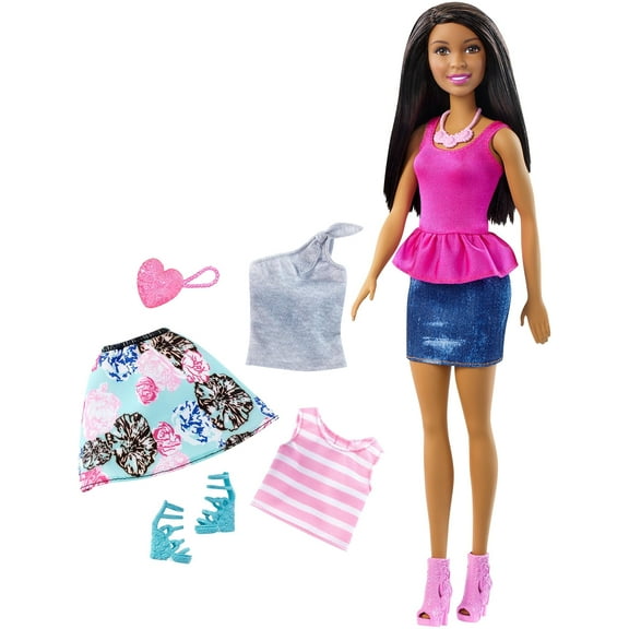 Barbie Fashion Nikki Doll with Clothes and Shoes