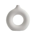 thumbnail image 1 of Nordic Ceramic Vase Decor Home Living Room Decoration White,L, 1 of 5