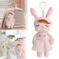 thumbnail image 2 of Clearance! Plush Bunny Keychain Adorable Rabbit Plush Toy Pendant Soft Animal Charm for Bags Backpacks and Home Decor, 2 of 9