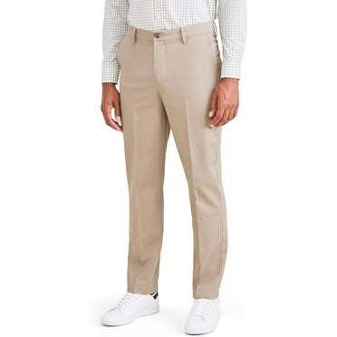 Dockers Signature Stain Defender Slim Creased Chino voor heren, Burma Grey, 34W / 32L Dockers Signature Stain Defender Slim Creased Chino voor heren, Burma Grey, 34W / 32L