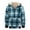 Multicolor-3, variant on Heavy Thick Hoodies for Men Plaid Flannel Warm Sherpa Fleece Lined Winter Full Zip Up Coat
