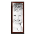 thumbnail image 2 of ArtToFrames 12" x 33" Matte mahogany Diploma Picture Frame, 12x33 inch Brown Wood Poster Frame (WOM-5108), 2 of 7