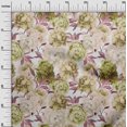 thumbnail image 3 of oneOone Cotton Cambric Lime Green Fabric Floral Quilting Supplies Print Sewing Fabric By The Yard 42 Inch Wide-T2, 3 of 6