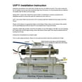 iSpring UVF11A 11W 10 inch Ultra Violet UV Sterilizer with Smart Flow
