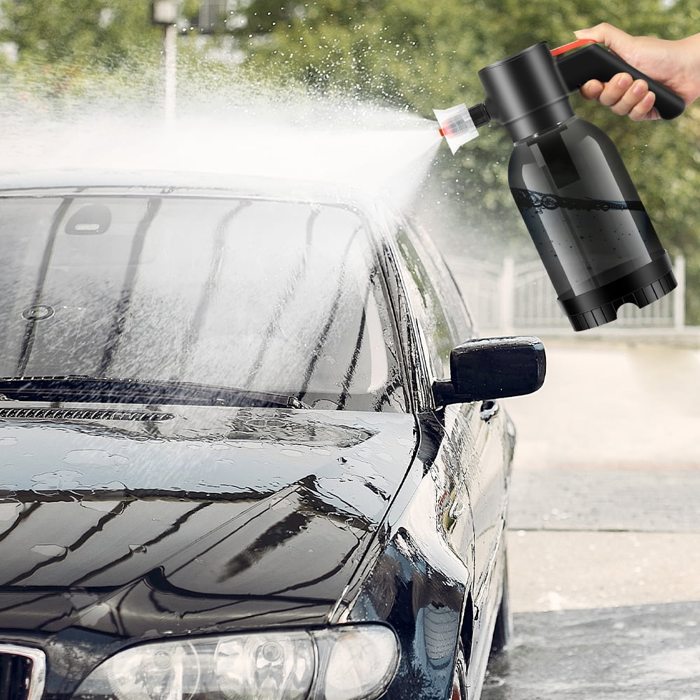 Uten Electric Foam Sprayer, Rechargeable Pressurized Foam Sprayer with Intelligent Pressure Control for Car Detailing, Home & Garden Cleaning