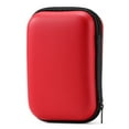 thumbnail image 1 of 7 colors available 2.5 Inch HDD Box Bag Case Portable Hard Drive Bag Headset Bag Multi-Function Mobile Power Pack Portable Case red, 1 of 6