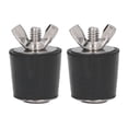thumbnail image 1 of 2Pcs Swimming Pool Rubber Plugs Winterizing Tapered Plug Swimming Pool Accessories 25mm, 1 of 14