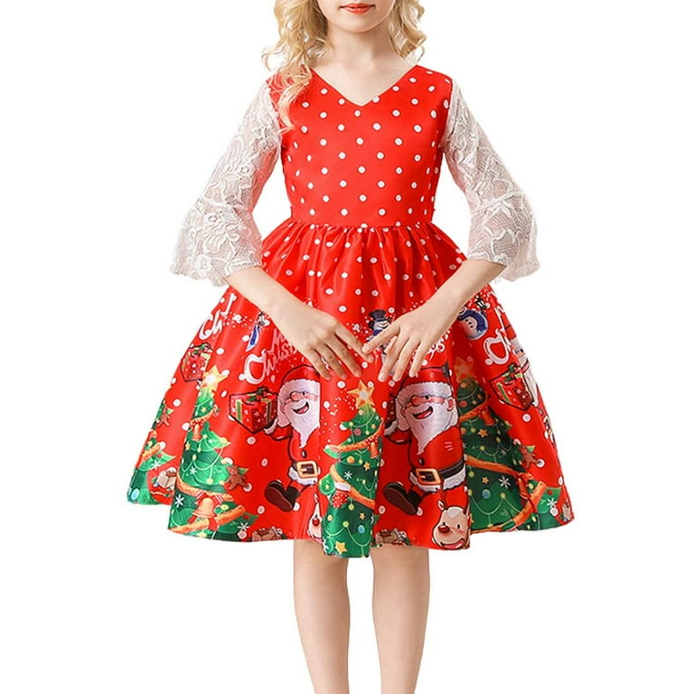 Walmart girls holiday dresses 2025