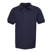JERZEES SpotShield Youth 50/50 Polo