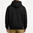 thumbnail image 5 of CCRFTGI Cat Dog Pouch Hoodie Men Oversized Drawstring Hooded Sweatshirt Casual Cozy Pet Carrier Pullover Top with Large Kangaroo Pocket Black 3XL, 5 of 7