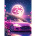 thumbnail image 1 of Cuadros Decorativos 5D Wdftyju bricolaje taladro redondo completo diamante pintura coche kit decoración del hogar arte artesanía de costura negro 4 estilos, 1 of 9