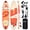 Red-landform, variant on Quashley Wide Inflatable Stand up Paddle Board, 11 ft x 34 inch All-Around SUP Board with Paddle, Hand Pump, Backpack and Leash