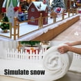thumbnail image 4 of Christmas Snow Cover Blanket, Artificial Cotton, 1x1.5M, White, For Tree Skirts Backdrop Decorations With Package Included, 4 of 7