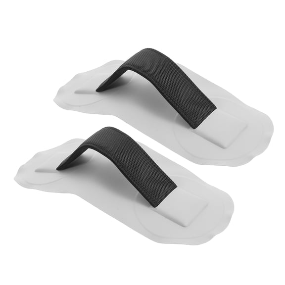 WEUVEB 2-Pack Lightweight Gray Kayak Handle Grips for Inflatable and Fishing Boats Comfortable Secure Grip