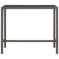 thumbnail image 5 of vidaXL 5 Piece Garden Bar Set with Cushions Poly Rattan Brown, 5 of 5