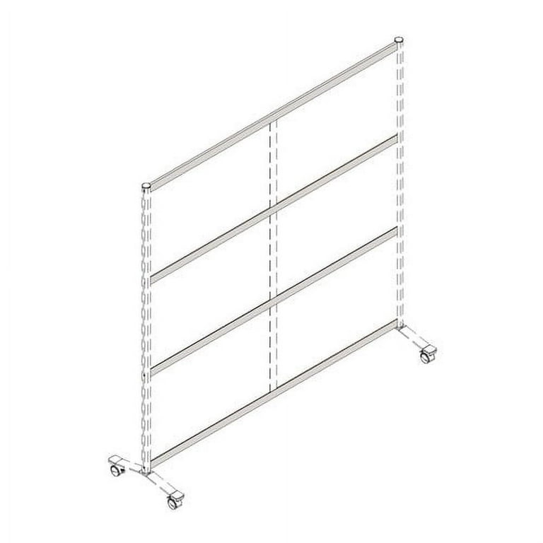 Lorell Double-wide Horizontal Panel Strip for Adaptable Panel System - 67 Lorell Double-wide Horizontal Panel Strip for Adaptable Panel System - 67
