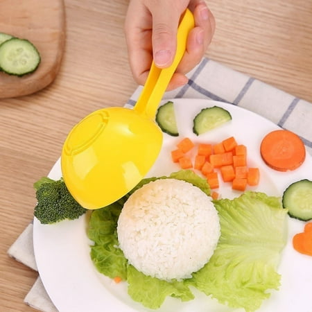 

Clearing! HiCafh Non-stick Durable Molds Accessory Scoop Spoon Molds Rice Rice Kitchen