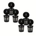 thumbnail image 2 of QJUHUNG Reusable K-Cups for Keurig Coffee Makers  Bpa-Free  Universal Fit  Black Refillable K-Cups Coffee Filters for 1.0 And 2.0 Keurig Brewers ZZZ, 2 of 7