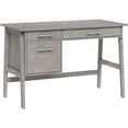 thumbnail image 3 of Whalen® Marilla 48"W Wood Pedestal Computer Desk, Driftwood Gray, 3 of 8