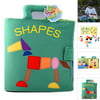 DZT1968Puzzle Shape Matching Baby Toy Development Books Learning & Education Cloth Book
