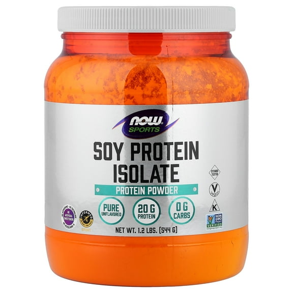 Now Foods Soy Protein Powder, 20g Protein, 1.2 Lb