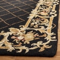 thumbnail image 3 of Safavieh Chelsea Henderson Bordered Wool Area Rug, Black, 3'9" x 5'9", 3 of 11