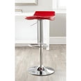 thumbnail image 3 of Safavieh Avish Swivel Barstool-Color:Red, 3 of 5