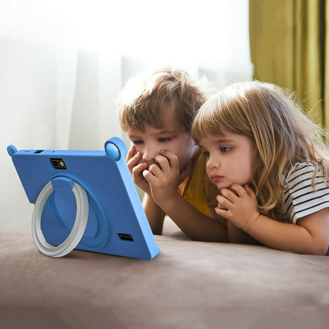 PEONAVET Tablet Pcs Tablet Pcs 7-inch Children's Tablets Computer WiFi Bluetooth android Tablets Children's Early Education Learning Machine Parent-child Gift Machine Built-in Cameras