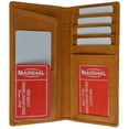 thumbnail image 1 of Genuine Leather New Design Credit Card Checkbook Holder Organizer 154 CF, 1 of 5