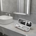 thumbnail image 6 of WIRESTER Portable Electric Toothbrush Travel Case, Hard Storage Box Compatible with Oral-B Pro Series & Philips Sonicare ProtectiveClean, Baseball, 6 of 6