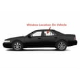 thumbnail image 3 of Driver Left Side Rear Door Window Door Glass Compatible with Cadillac Seville 4 Door Sedan 1998-2004 Models, 3 of 5