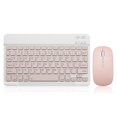 thumbnail image 1 of Teclado Bluetooth de 10 Pulgadas con Ratón A Batería Juego de Teclado y Ratón Inalámbricos Ultrafinos para Android C, 1 of 5