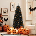 thumbnail image 4 of Costway 6 FT Artificial Halloween Tree with 618 Branch Tips 280 Warm White LED Lights, 4 of 12