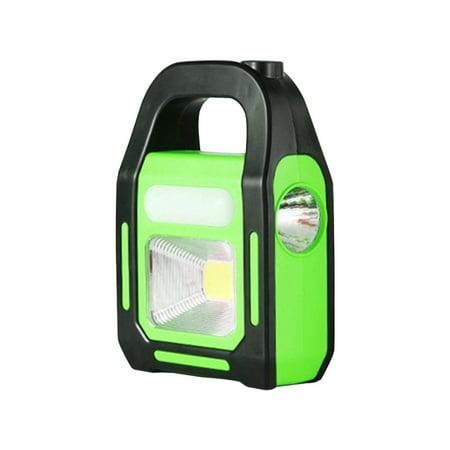 

JeashCHAT Portable Lamp Portable Work Lamp Solar Energy USB Emergency Charging Outdoor Rain Proof Camping Strong Light