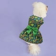 thumbnail image 5 of St Patrick's Day Dog Cute Summer Dress and Skirt Outfit for Small Medium Dogs Pet Apparel Supplies St Patrick's Day Decorations, 5 of 6
