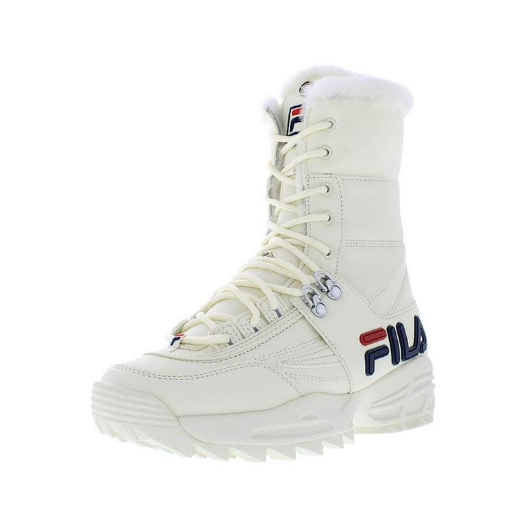 Fila Disruptor Boot Womens Shoes Size 11, Color: Cream/Navy 
