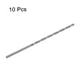 thumbnail image 3 of Uxcell 10pack Brocas Extra Largas, Broca HSS de 3.2mm con Acero de Alta Velocidad de 100mm de Longitud para Metal, Madera y Plástico, 3.2mmx120mm, 3 of 5