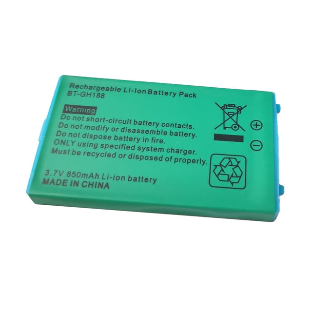 Batería de repuesto para GBA, batería de iones de litio de 850 mAh con destornillador para consolas de juegos GBA SP de 3,7 V