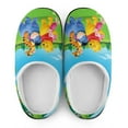 thumbnail image 5 of Men Winnie The Pooh Slippers Non-Slip Fuzzy House Slippers Warm Soft Plush Winter House Shoes Indoor Outdoor Slip-On Shoes, 5 of 7