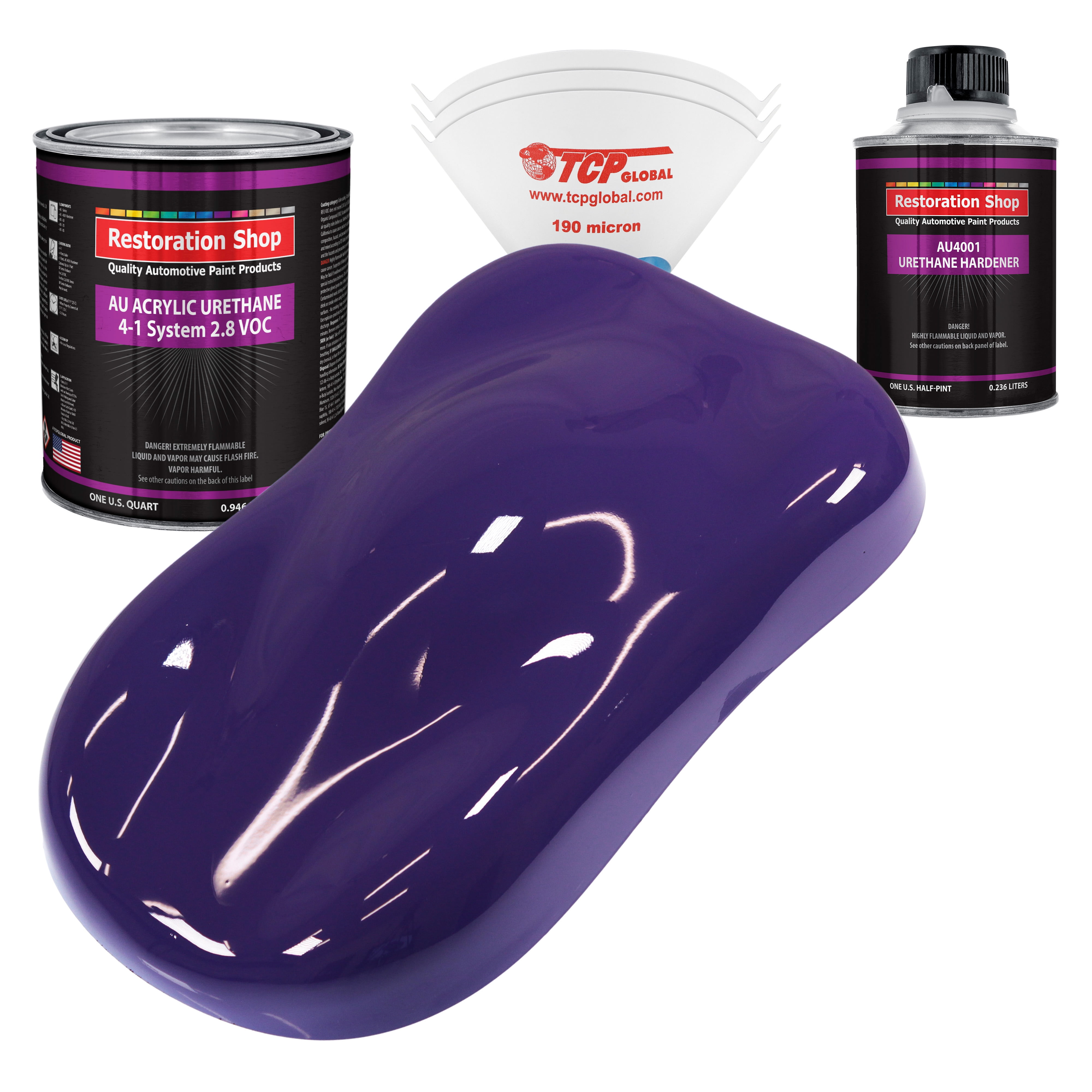 Restoration Shop Mystical Purple Acrylic Urethane Auto Paint Complete
