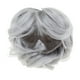 thumbnail image 2 of Peluca Rizada de Muñeca de Pelo Corto de Moda para º Muñeco Gris Sunnimix Peluca rizada de las muñecas, 2 of 8