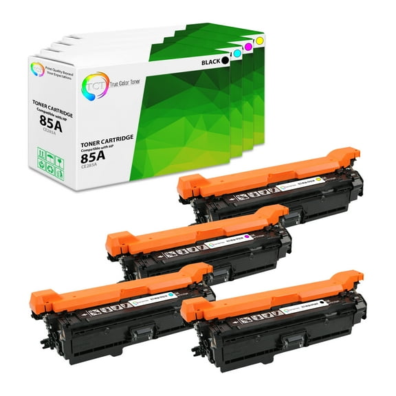 TCT 653X Toner Cartridge 4 Pack - Premium Compatible Replacement for 653X 653A CF320X CF321A CF323A CF322A