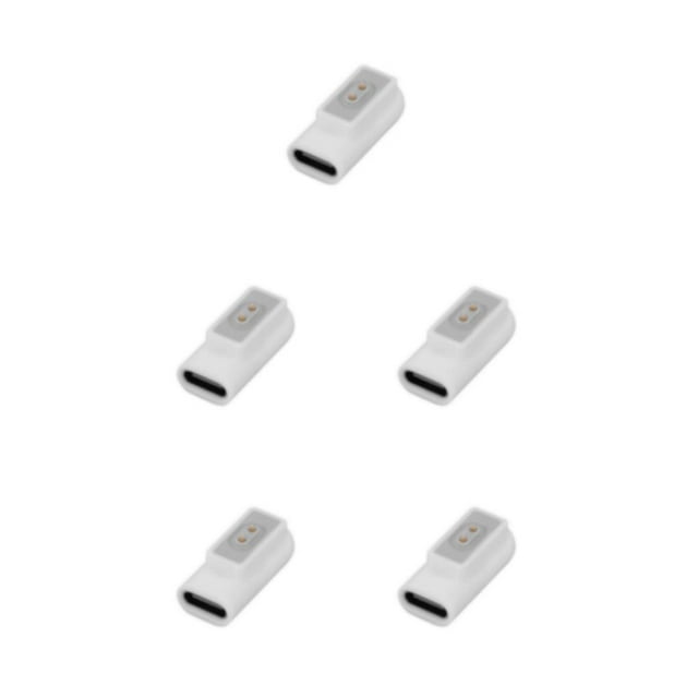 yingyy Durable Magnetic Adapter Charger For Redmi Smart Band 2 And Redmi Watch 3 Type C To Charging Adapter White 5Set