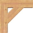 thumbnail image 3 of Ekena Millwork 5 1/2"W x 24"D x 24"H Traditional Block Smooth Bracket, Western Red Cedar, 3 of 25