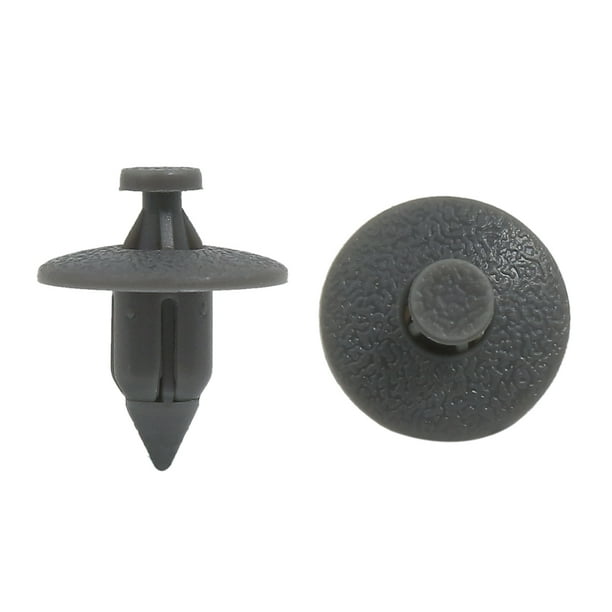 Grapas DE Plástico Unique Bargains 50Pcs 8mmx20mmx9mm para Vehículo Coche Moldura Panel Paragolpes remache
